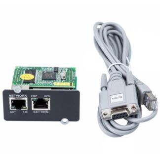 Accessory Abb Mini Winpower Snmp Card Powervalue 11t G2 1-3k Only Includes Sps Software Supports Snmp