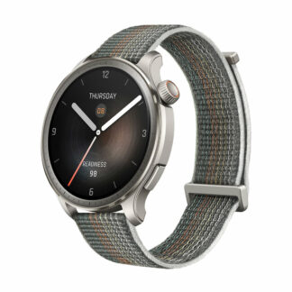 Amazfit Balance Aluminium 46mm Αδιάβροχο Smartwatch με Παλμογράφο (Sunset Grey)