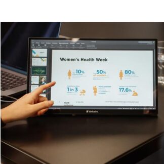 Verbatim PMT-15 IPS HDR Touch Φορητό Monitor 15.6" FHD 1920x1080 με Χρόνο Απόκρισης 6ms GTG