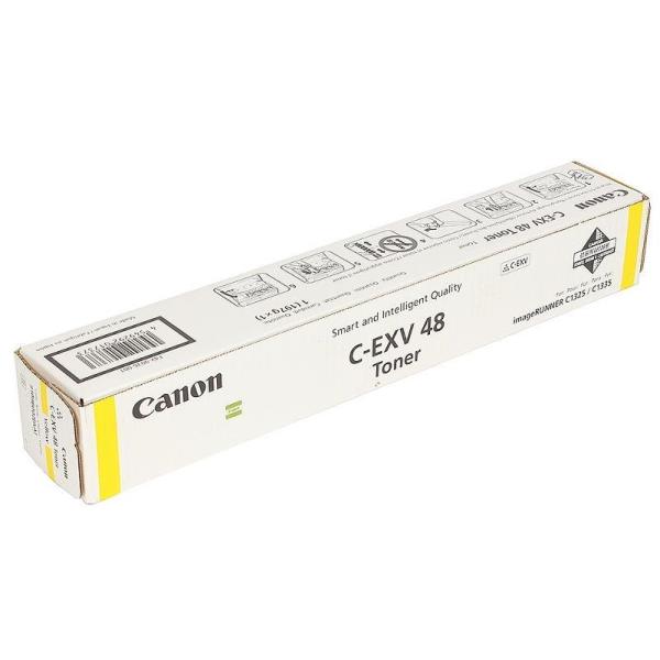 Canon C-EXV48Y Γνήσιο Toner Laser Εκτυπωτή Κίτρινο 11500 Σελίδων (9109B002)