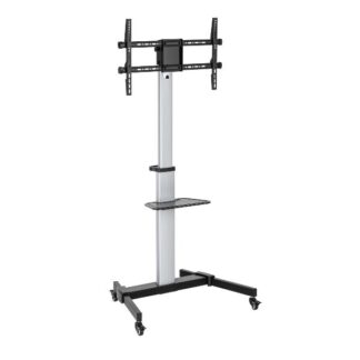 EQUIP - CARRELLO TV PER MONTAGGIO A PAVIMENTO 37"-86" -- Rotazione TV 90