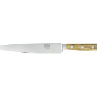 Gde Alpha ham knife 21 cm Olive Wood