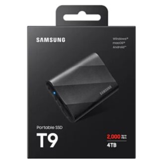 Samsung T9 USB 3.2 Εξωτερικός SSD 4TB 2.5" Μαύρο