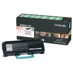 Lexmark E260A11E Γνήσιο Toner Laser Εκτυπωτή Μαύρο Return Program 3500 Σελίδων