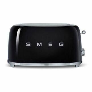 Smeg Φρυγανιέρα 2 Θέσεων 1500W Μαύρη Κωδικός: TSF02BLEU