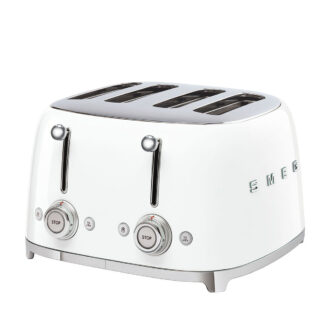 Smeg Φρυγανιέρα 4 Θέσεων 2000W Λευκή Κωδικός: TSF03WHEU
