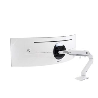 Ergotron HX Βάση Γραφείου Οθόνης έως 49" με Βραχίονα Λευκή