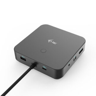 i-tec USB-C Docking Station με HDMI/DisplayPort 4K PD Ethernet και συνδεση 3 Οθονών Μαύρο (C31TRI4KDPDPRO100)