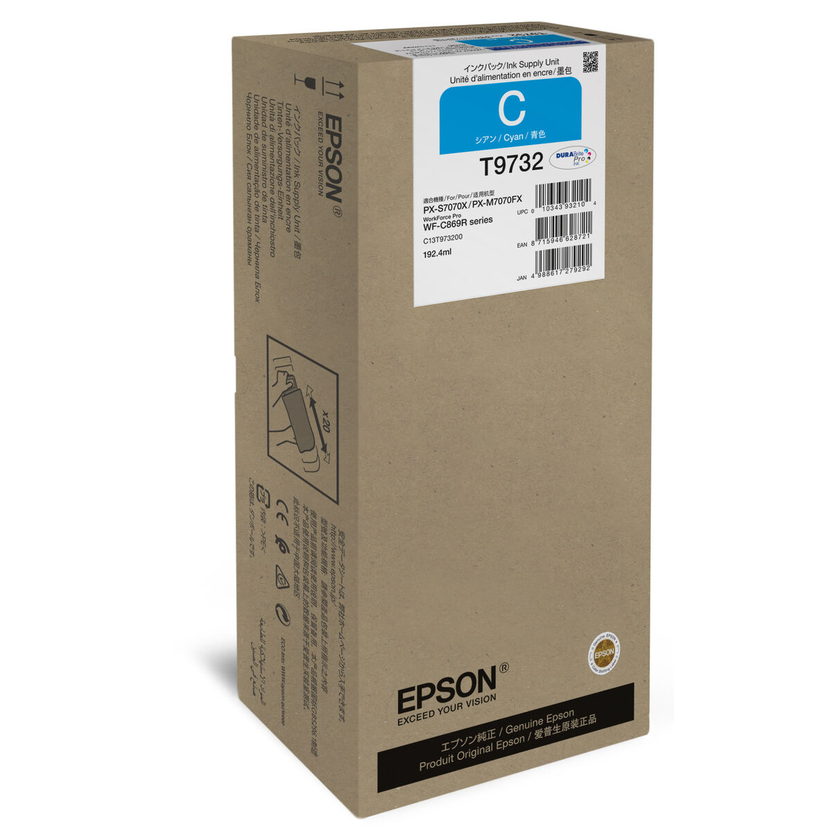 Epson WF-C869R Γνήσιο Toner Laser Εκτυπωτή Κυανό