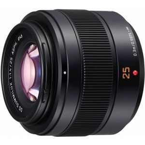 Panasonic Full Frame Φωτογραφικός Φακός Leica DG Summilux 25mm f/1.4 II ASPH για Micro Four Thirds (MFT) Mount Μαύρος