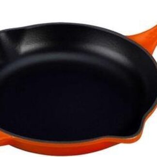 Le Creuset Frying & Serving Pan Cast Iron Oven Red 23 cm