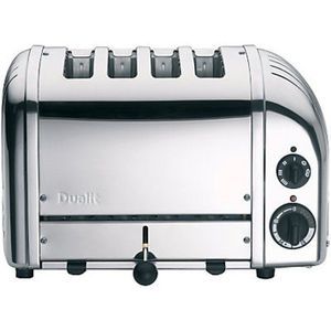 Dualit 4 Slot Toaster polished