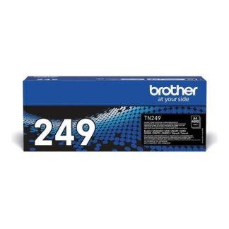 Brother TN-249BK Γνήσιο Toner Laser Εκτυπωτή Μαύρο High Yield 4500 Σελίδων