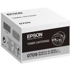 Epson C13S050709 Γνήσιο Toner Laser Εκτυπωτή Μαύρο 2500 Σελίδων