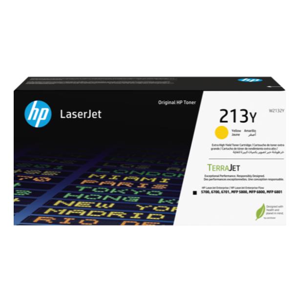Cartuccia toner originale giallo ad altissima capacit LaserJet HP 213Y