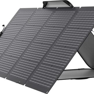 EcoFlow Αναδιπλούμενος Ηλιακός Φορτιστής Επαναφορτιζόμενων Μπαταριών / Φορητών Συσκευών 220W 21.8V
