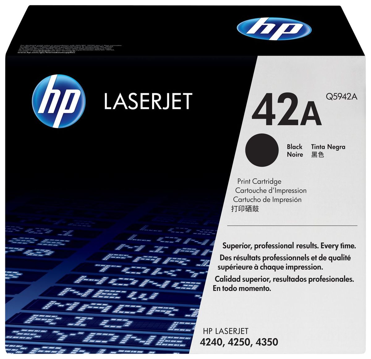 42A Cartuccia di stampa Smart per stampanti HP LaserJet 4250/4350, nero (fino a 10.000 pagin - Image 2