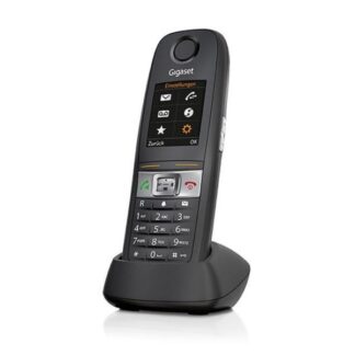 Gigaset E630HX Ασύρματο Τηλέφωνο με Ελληνικό Μενού Μαύρο