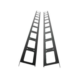 CANALE VERTICALE 42U CON 10 ANELLI