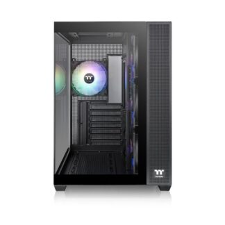 Thermaltake View 380 TG ARGB Gaming Midi Tower Κουτί Υπολογιστή με Πλαϊνό Παράθυρο Μαύρο