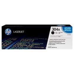 HP 304A Γνήσιο Toner Laser Εκτυπωτή Μαύρο 3500 Σελίδων (CC530A)