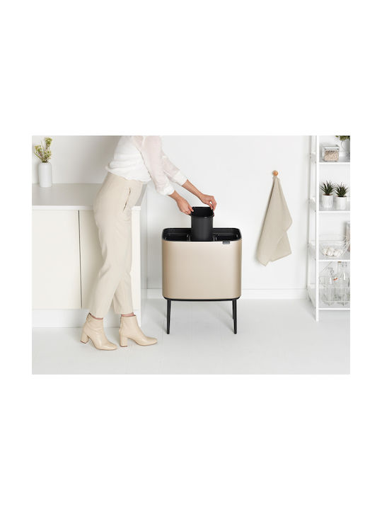 Brabantia Bo Κάδος Απορριμμάτων Champagne 33lt - Image 12