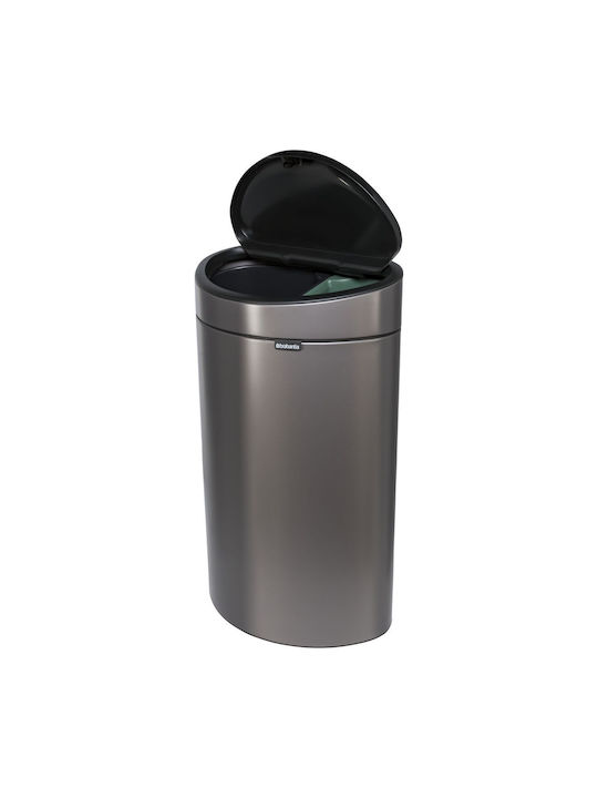 Brabantia Κάδος Απορριμμάτων Μεταλλικός Γκρι 33lt - Image 2