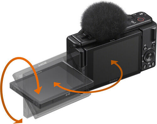Sony ZV-1F Compact Φωτογραφική Μηχανή 20.1MP με Οθόνη 3" και Ανάλυση Video 4K UHD Μαύρη - Image 9