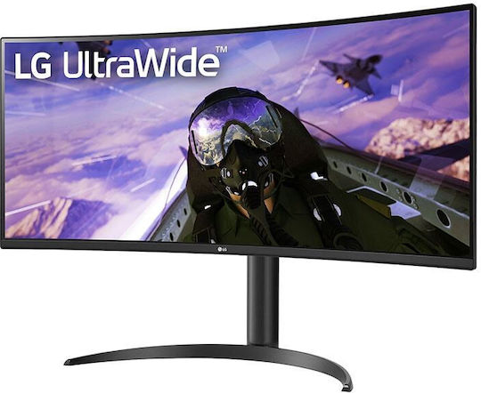 LG 34WP65CP-B Ultrawide VA HDR Curved Gaming Monitor 34" QHD 3440x1440 160Hz με Χρόνο Απόκρισης 5ms GTG - Image 2