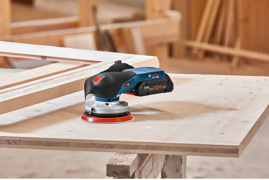 Bosch GEX 18V-125 Έκκεντρο Τριβείο 125mm Μπαταρίας Solo με Ρύθμιση Ταχύτητας και με Σύστημα Αναρρόφησης - Image 4