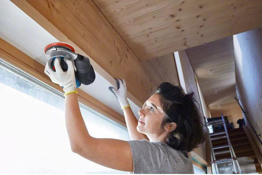 Bosch GEX 18V-125 Έκκεντρο Τριβείο 125mm Μπαταρίας Solo με Ρύθμιση Ταχύτητας και με Σύστημα Αναρρόφησης - Image 6