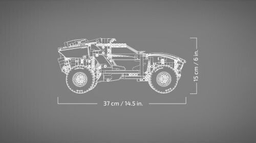 Lego Technic Audi RS Q e-tron για 10+ Ετών 914τμχ Κωδικός: 42160 - Image 6