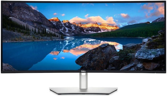 Dell UltraSharp Ultrawide IPS Curved Monitor 34" QHD 3440x1440 με Χρόνο Απόκρισης 5ms GTG - Image 2