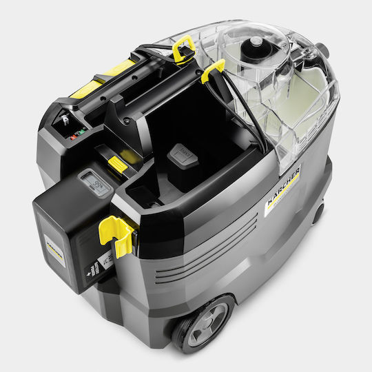 Karcher Puzzi 9/1 Bp Adv Επαναφορτιζόμενη Σκούπα Υγρών / Στερεών Χωρίς Φορτιστή και Μπαταρία με Πλαστικό Κάδο 9lt - Image 2