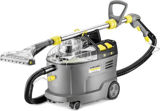 Karcher Puzzi 9/1 Bp Adv Επαναφορτιζόμενη Σκούπα Υγρών / Στερεών Χωρίς Φορτιστή και Μπαταρία με Πλαστικό Κάδο 9lt - Image 3