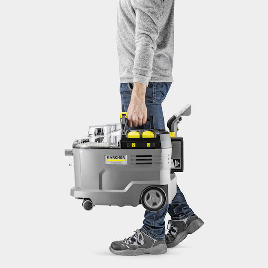 Karcher Puzzi 9/1 Bp Adv Επαναφορτιζόμενη Σκούπα Υγρών / Στερεών Χωρίς Φορτιστή και Μπαταρία με Πλαστικό Κάδο 9lt - Image 5