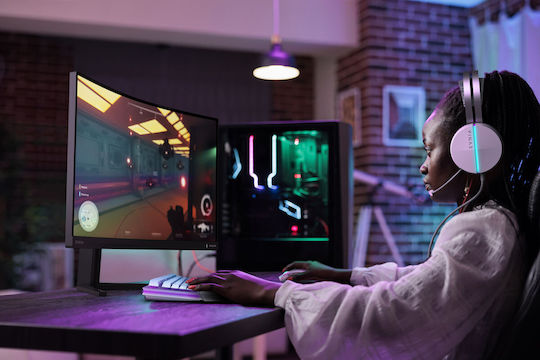 Philips 27M2C5200W VA HDR Curved Monitor 27" FHD 1920x1080 180Hz με Χρόνο Απόκρισης 1ms GTG - Image 11