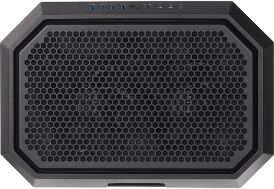 Thermaltake The Tower 600 Gaming Midi Tower Κουτί Υπολογιστή με Πλαϊνό Παράθυρο Μαύρο - Image 8