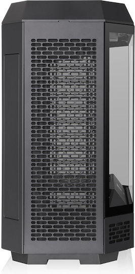 Thermaltake The Tower 600 Gaming Midi Tower Κουτί Υπολογιστή με Πλαϊνό Παράθυρο Μαύρο - Image 3
