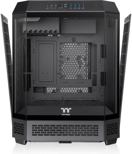 Thermaltake The Tower 600 Gaming Midi Tower Κουτί Υπολογιστή με Πλαϊνό Παράθυρο Μαύρο - Image 7