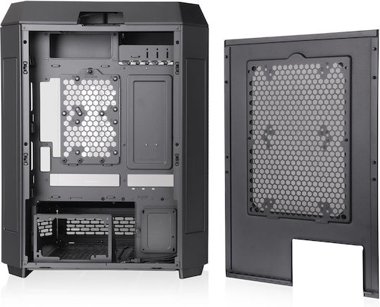 Thermaltake The Tower 600 Gaming Midi Tower Κουτί Υπολογιστή με Πλαϊνό Παράθυρο Μαύρο - Image 6