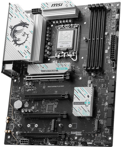 MSI B860 Gaming Plus WIFI Motherboard ATX με Intel 1851 Socket - Image 2