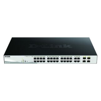 D-Link DGS-1210-28P v1 Managed L2 PoE+ Switch με 28 Θύρες Gigabit (1Gbps) Ethernet και 4 SFP Θύρες