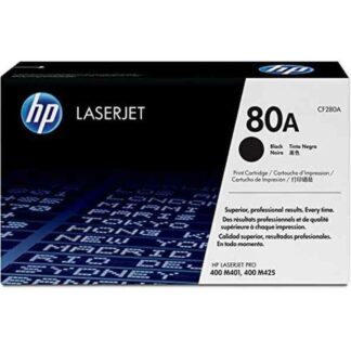 HP 80A Γνήσιο Toner Laser Εκτυπωτή Μαύρο 2700 Σελίδων (CF280A)