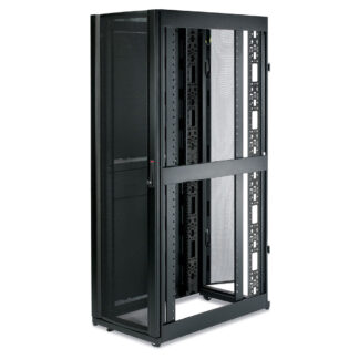 APC Επιδαπέδια Καμπίνα Rack 42U 60x107x199cm Μαύρο AR3100