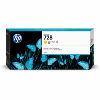HP 728 Γνήσιο Μελάνι Εκτυπωτή InkJet Κίτρινο (F9K15A)