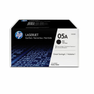 HP 05A Γνήσιο Multipack Toner Laser Εκτυπωτή Μαύρο 2τμχ (CE505D)