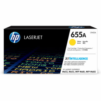 HP 655A Γνήσιο Toner Laser Εκτυπωτή Κίτρινο 10500 Σελίδων (CF452A)