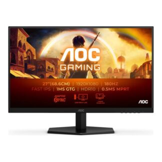 AOC 27G42E IPS HDR Monitor 27" FHD 1920x1080 180Hz με Χρόνο Απόκρισης 1ms GTG