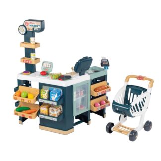 Smoby Παιδικό Μαγαζάκι Supermarket With Shopping Trolley για 3+ Ετών Κωδικός: 350242